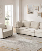 Victoria Oversized Soft Sectional Sofa with Storage