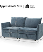 Victoria Oversized Soft Sectional Sofa with Storage