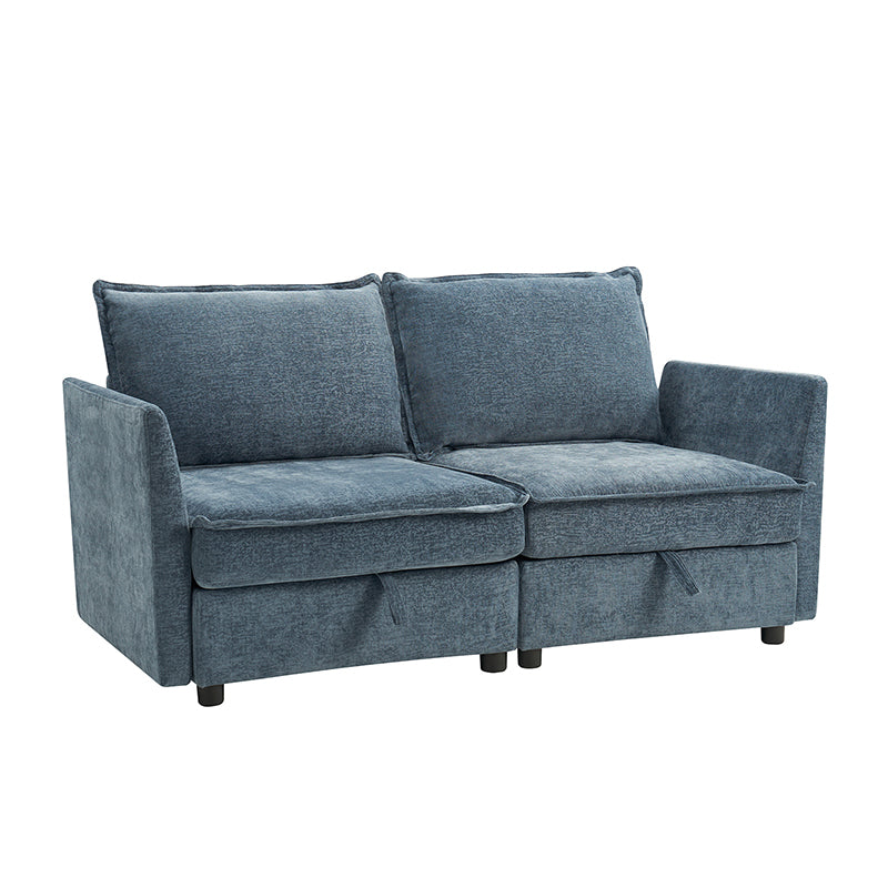 Victoria Oversized Soft Sectional Sofa with Storage