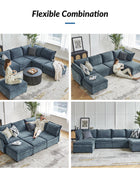 Victoria Oversized Soft Sectional Sofa with Storage