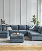 Victoria 8-Seater Soft Sectional Sofa with Storage