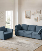 Victoria Oversized Soft Sectional Sofa with Storage