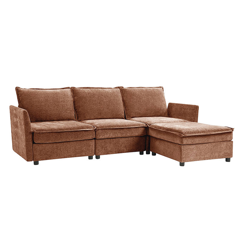 Harmetrix Oversized Soft Sectional Couch with Storage
