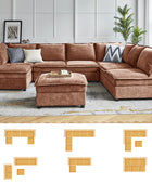 Accessories for Harmetrix Oversized Soft Sectional Couch