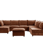 Harmetrix Oversized Soft Sectional Couch with Storage