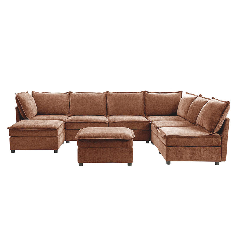 Harmetrix Oversized Soft Sectional Couch with Storage