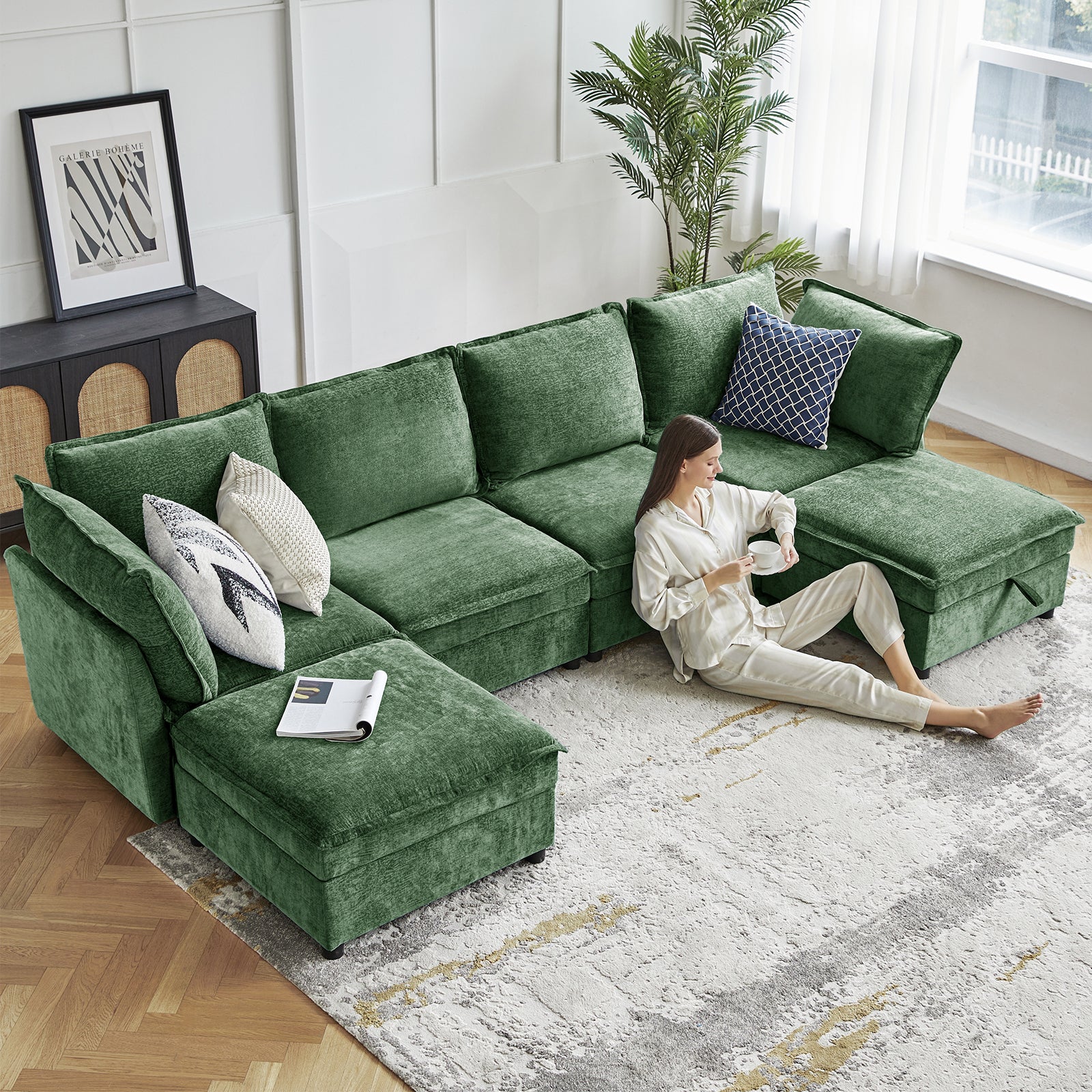 Accessories for Harmetrix Oversized Soft Sectional Couch