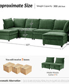Accessories for Harmetrix Oversized Soft Sectional Couch