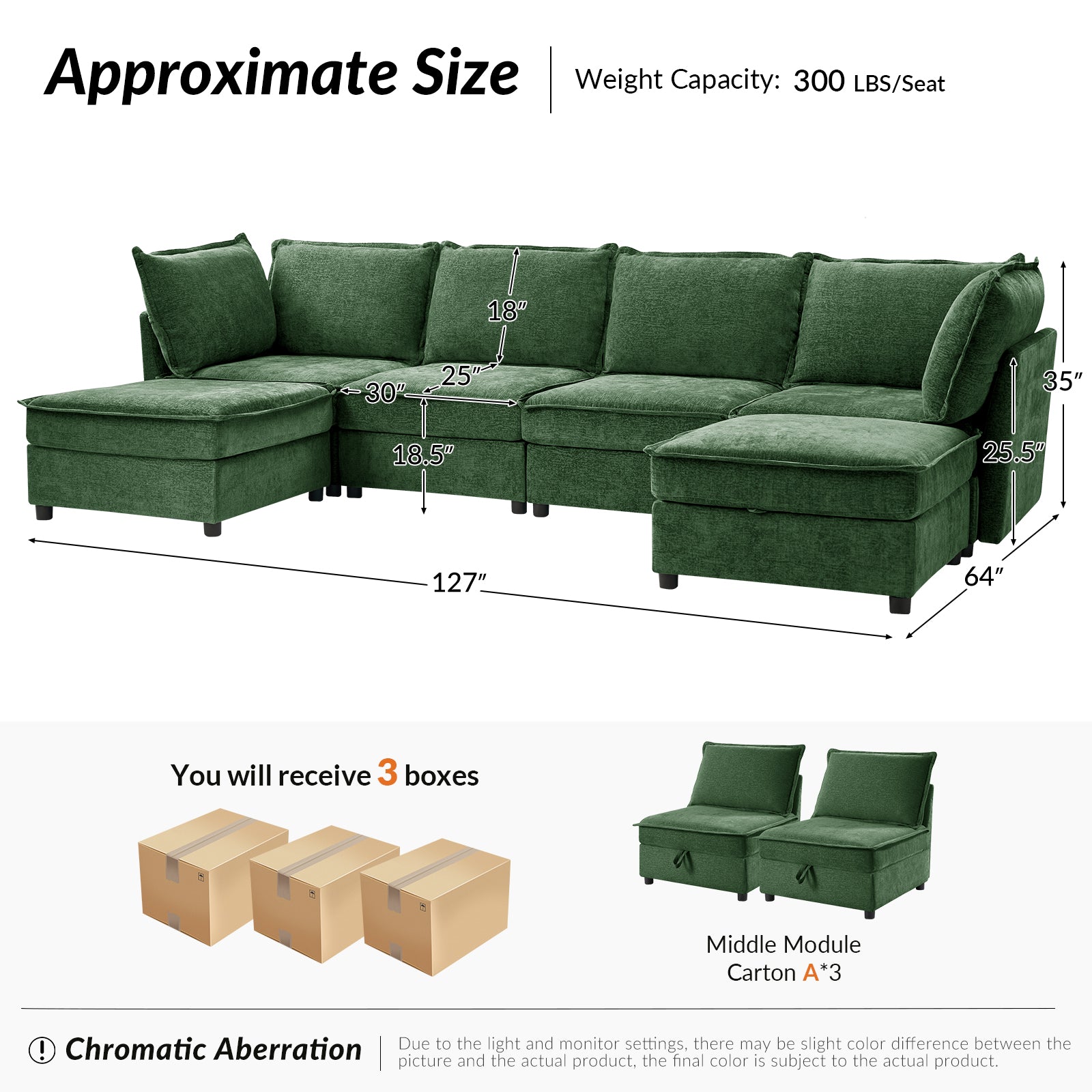 Accessories for Harmetrix Oversized Soft Sectional Couch