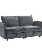 Victoria Oversized Soft Sectional Sofa with Storage