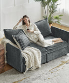 Victoria Oversized Soft Sectional Sofa with Storage