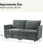 Victoria Oversized Soft Sectional Sofa with Storage