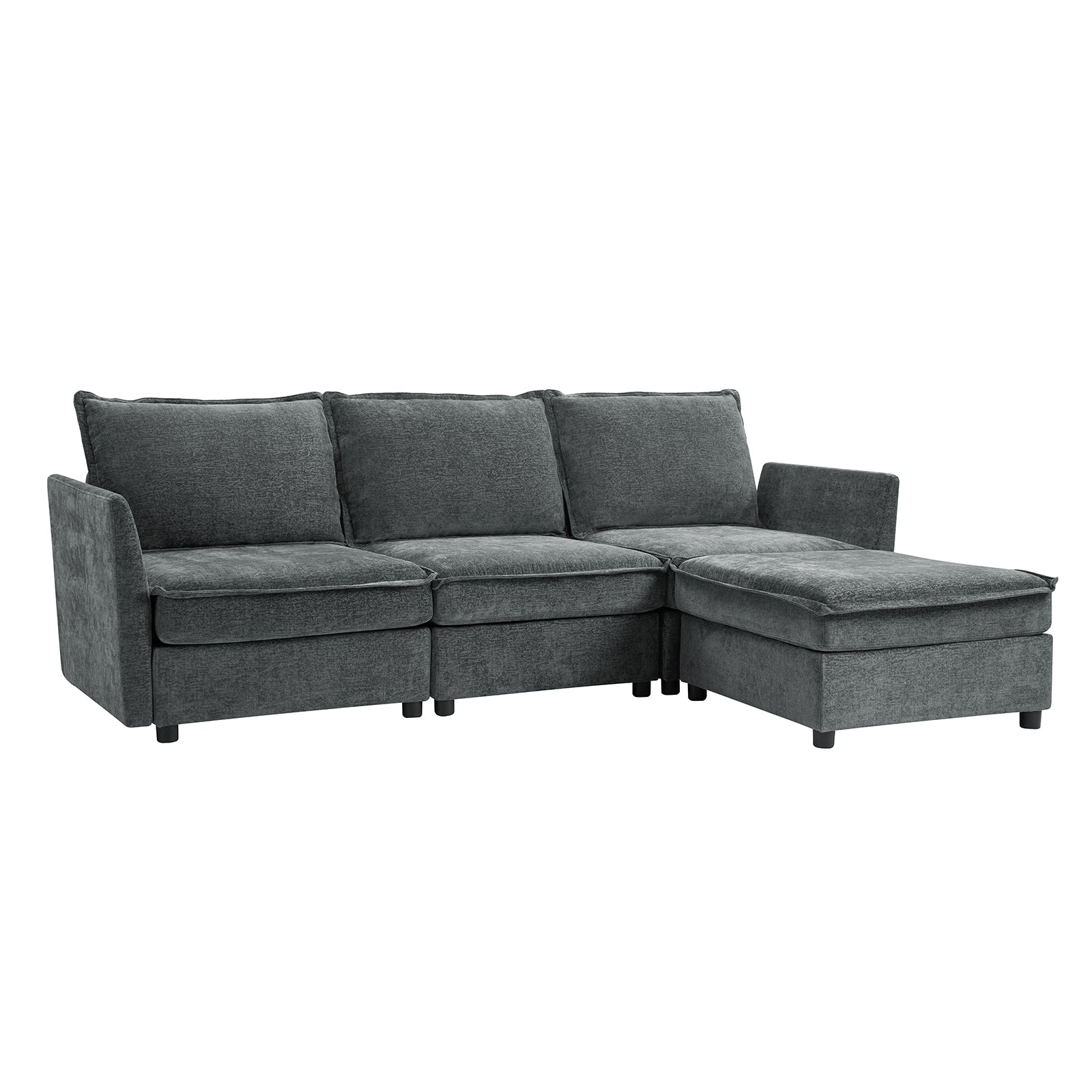 Victoria Oversized Soft Sectional Sofa with Storage