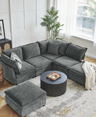 Victoria Oversized Soft Sectional Sofa with Storage