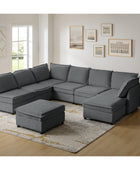 Victoria Oversized Soft Sectional Sofa with Storage