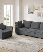 Victoria Oversized Soft Sectional Sofa with Storage