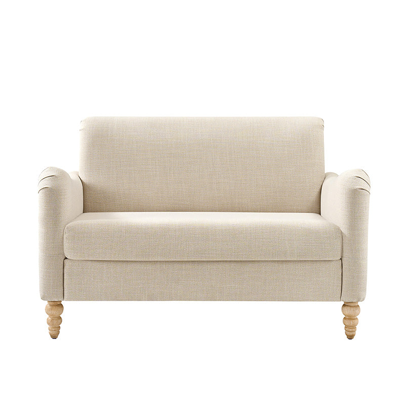 4-Piece Striped Farmhouse Living Room Set (Sofa, Loveseat, Recliner & Lift-Top Coffee Table