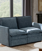 Victoria Oversized Modular Sectional Sofa with Hidden Storage and Removable Slipcovers