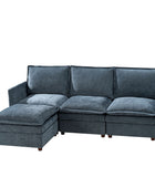 Victoria Oversized Modular Sectional Sofa with Hidden Storage and Removable Slipcovers