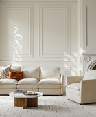 Victoria Oversized Modular Sectional Sofa with Hidden Storage and Removable Slipcovers