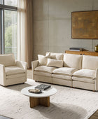 Victoria Oversized Modular Sectional Sofa with Hidden Storage and Removable Slipcovers