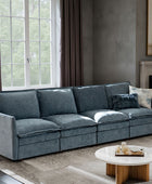 Victoria Oversized Modular Sectional Sofa with Hidden Storage and Removable Slipcovers
