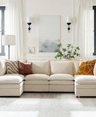 Victoria Oversized Modular Sectional Sofa with Hidden Storage and Removable Slipcovers