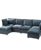 Victoria Oversized Modular Sectional Sofa with Hidden Storage and Removable Slipcovers