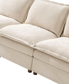 Victoria Oversized Modular Sectional Sofa with Hidden Storage and Removable Slipcovers