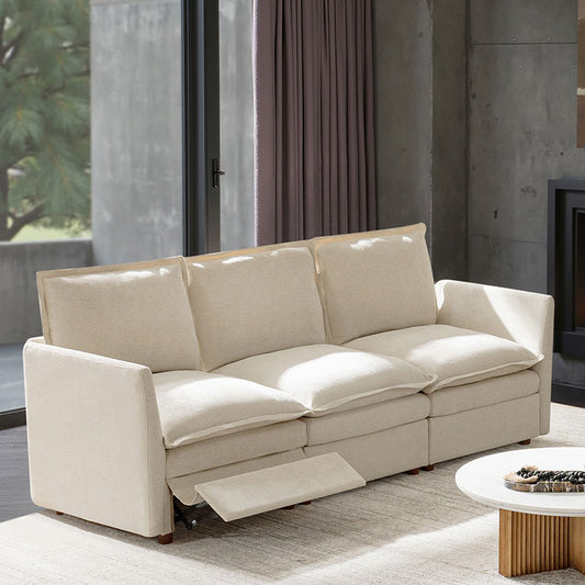 Victoria Oversized Modular Power Reclining Sectional Sofa with Hidden Storage