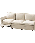 Victoria Oversized Modular Power Reclining Sectional Sofa with Hidden Storage