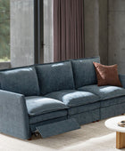 Victoria Oversized Modular Power Reclining Sectional Sofa with Hidden Storage