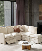 Victoria Oversized Modular Power Reclining Sectional Sofa with Hidden Storage