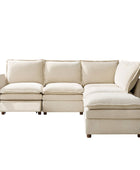 Victoria Oversized Modular Power Reclining Sectional Sofa with Hidden Storage
