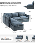 Victoria Oversized Modular Power Reclining Sectional Sofa with Hidden Storage