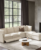 Victoria Oversized Modular Power Reclining Sectional Sofa with Hidden Storage