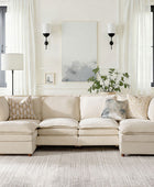 Victoria Oversized Modular Power Reclining Sectional Sofa with Hidden Storage