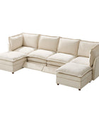 Victoria Oversized Modular Power Reclining Sectional Sofa with Hidden Storage