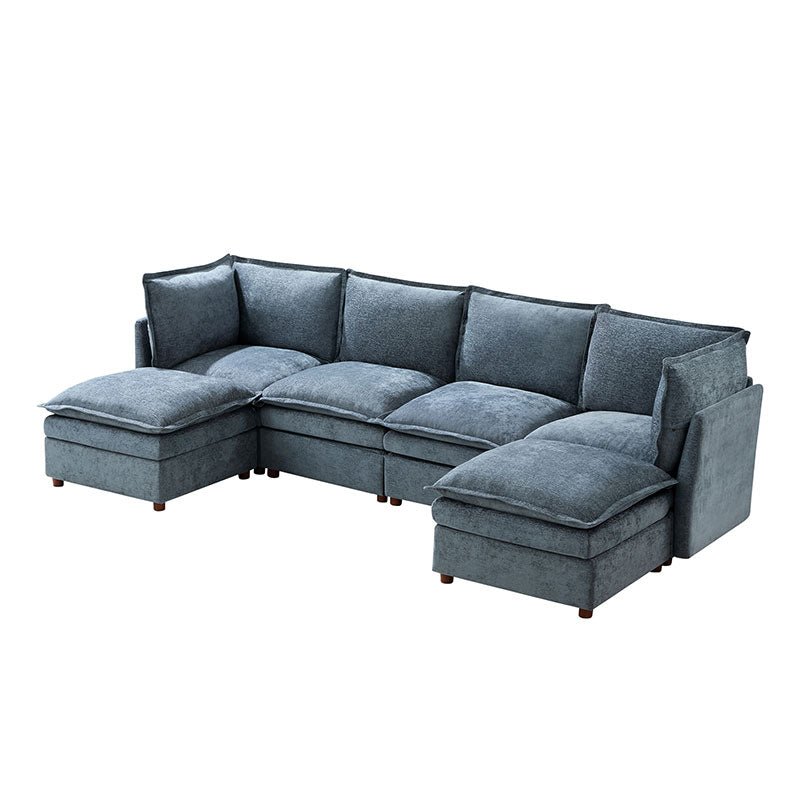 Victoria Oversized Modular Power Reclining Sectional Sofa with Hidden Storage