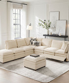 Victoria Oversized Modular Power Reclining Sectional Sofa with Hidden Storage
