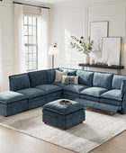 Victoria Oversized Modular Power Reclining Sectional Sofa with Hidden Storage