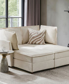 Diego Modern Modular 6-Seat Sectional Sofa with Chaise Lounge