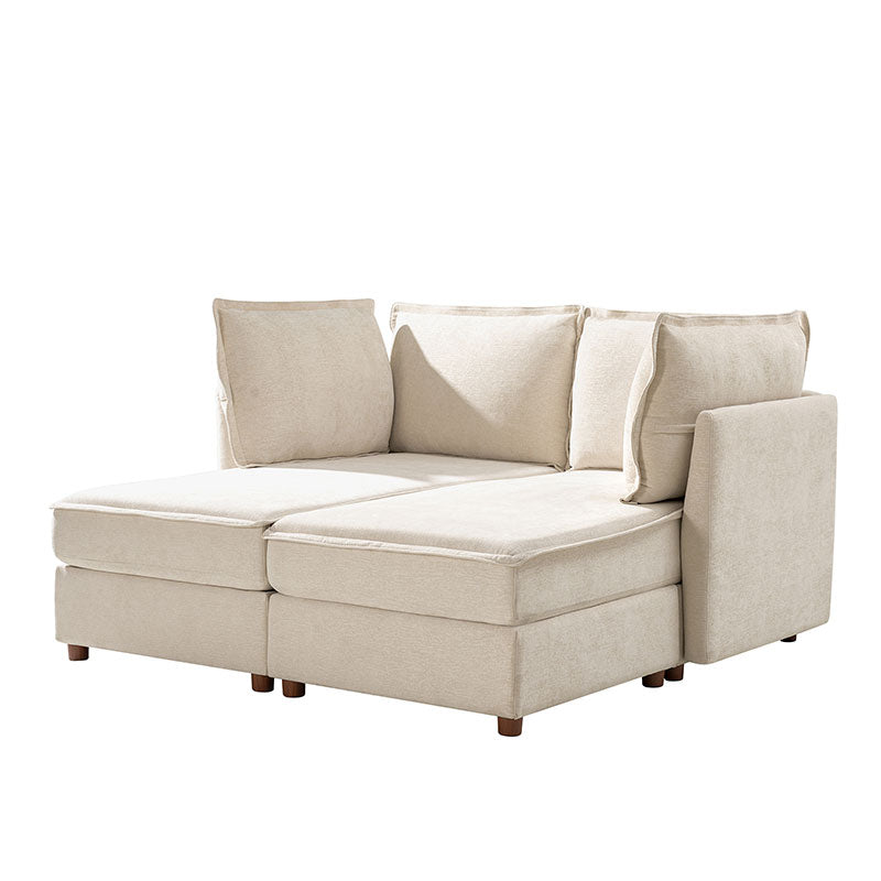 Diego Modern Modular 6-Seat Sectional Sofa with Chaise Lounge