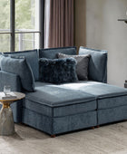 Diego Modern Modular 6-Seat Sectional Sofa with Chaise Lounge