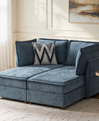 Diego Modern Modular 6-Seat Sectional Sofa with Chaise Lounge