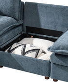 Diego Modern Modular 6-Seat Sectional Sofa with Chaise Lounge