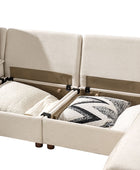 Diego Modern Modular 6-Seat Sectional Sofa with Chaise Lounge