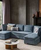 Diego Modern Modular 6-Seat Sectional Sofa with Chaise Lounge