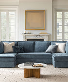 Diego Modern Modular 6-Seat Sectional Sofa with Chaise Lounge