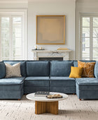 Diego Modern Modular 6-Seat Sectional Sofa with Chaise Lounge